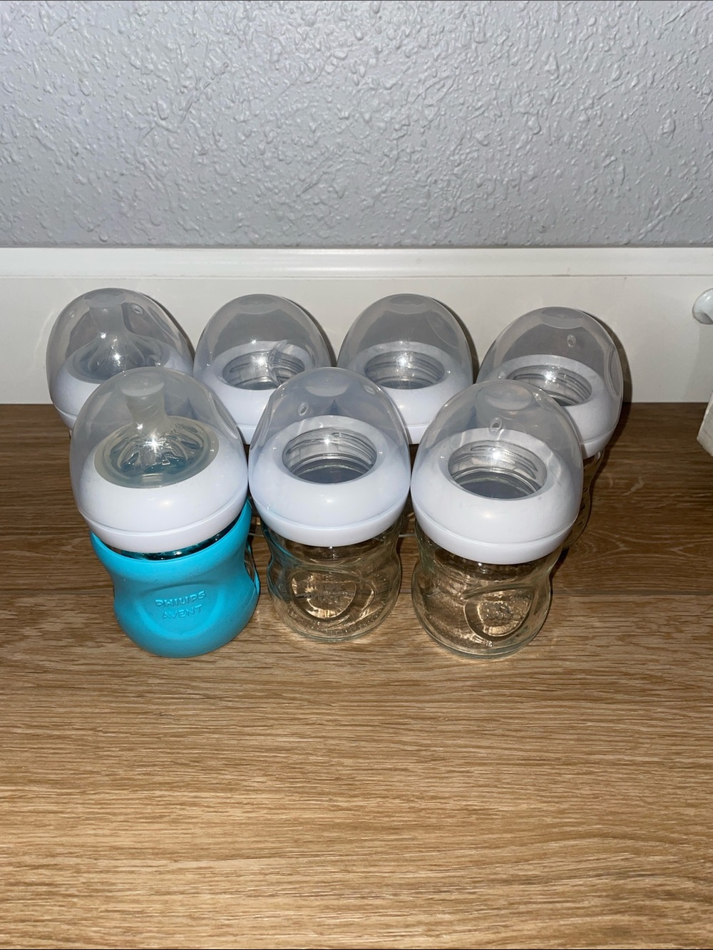 Avent Glass Baby Bottle Lot ~ 4oz